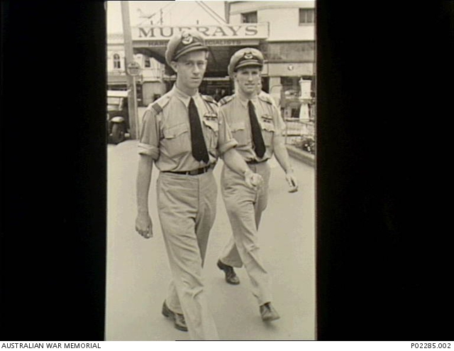 Sydney, NSW. C. 1947-03. Flight Lieutenant (Flt Lt) N. W. Butler RAAF ...