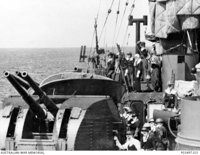 c. August 1942. Anti aircraft gun crews wearing flash protection ...