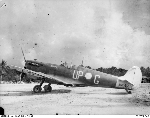 Los Negros, Admiralty Islands, New Guinea. June 1944. No. 70 Squadron RAAF  Spitfire Mk VC No.  | Australian War Memorial