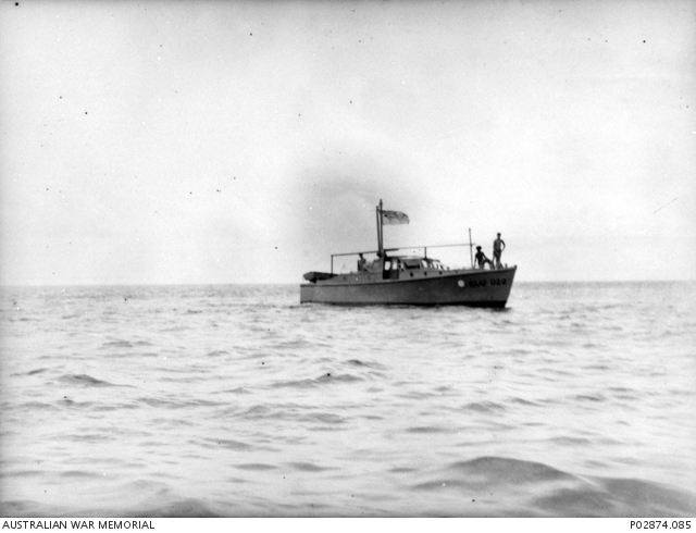 At sea, Trobriand Islands, Papua. c. February 1944. RAAF Air-Sea Rescue ...