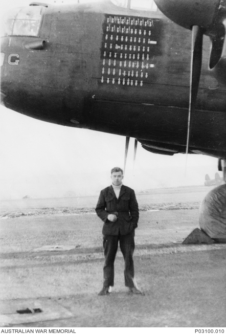 Portrait of 4399 Flight Harry Tickle, Chief Fitter of 460 Squadron RAAF ...
