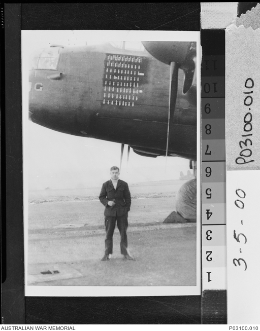 Portrait of 4399 Flight Harry Tickle, Chief Fitter of 460 Squadron RAAF ...