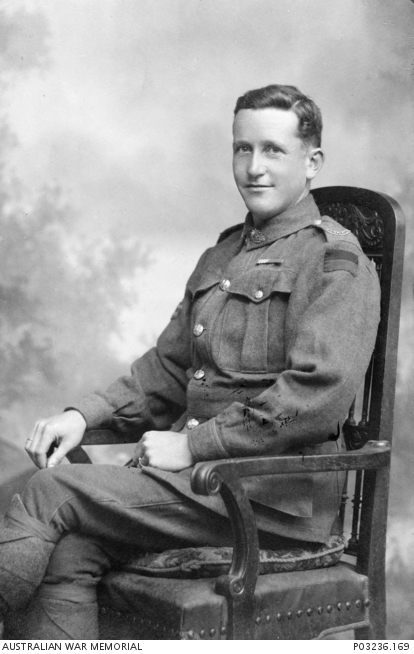 Studio portrait of Australian Prisoner of War (POW) 662 Corporal (Cpl ...