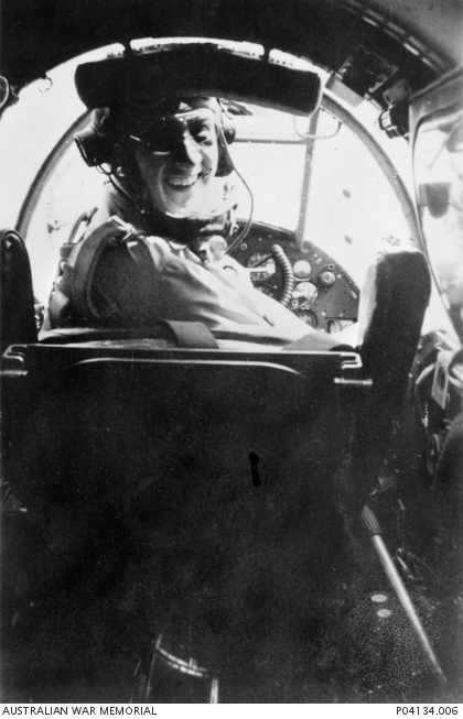 Aircraft Skipper Douglas Doug Craton Sitting In The Cockpit Of A 