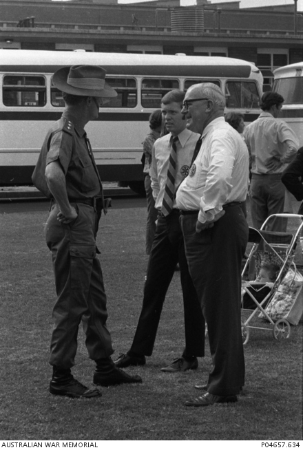 Arrival in Sydney, 7th Battalion, The Royal Australian Regiment (7RAR ...