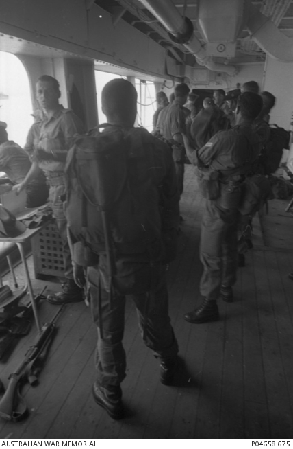 8th Battalion, The Royal Australian Regiment (8RAR), arrives in South ...