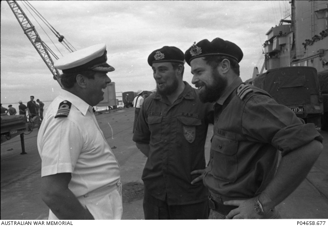8th Battalion, The Royal Australian Regiment (8RAR), arrives in South ...