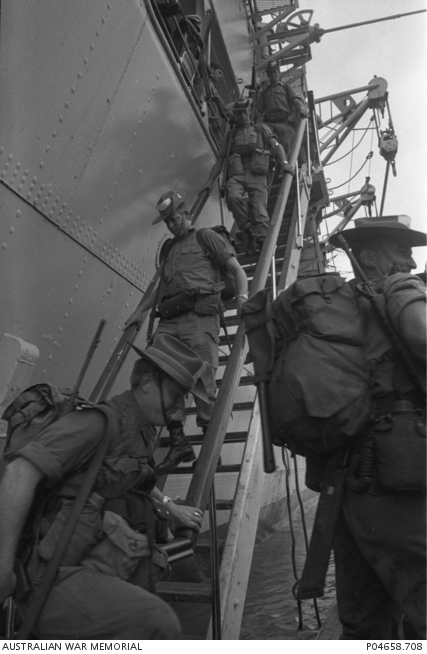 8th Battalion, The Royal Australian Regiment (8RAR), arrives in South ...