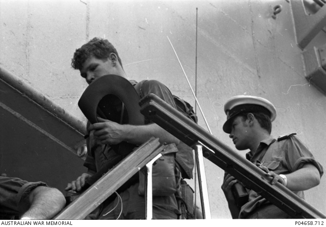 8th Battalion, The Royal Australian Regiment (8RAR), arrives in South ...