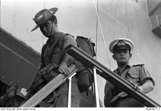 8th Battalion, The Royal Australian Regiment (8RAR), arrives in South ...