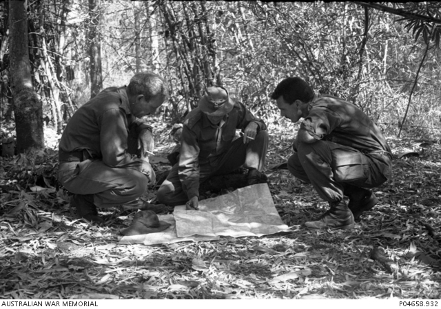 The 1st Australian Task Force Commander (1ATF), 3163 Brigadier Cedric ...