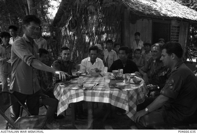 Warrant Officer Class 2 Ray Simpson in the Mekong Delta with VI Corps ...