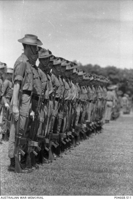 8th Battalion, The Royal Australian Regiment (8RAR) farewell parade ...