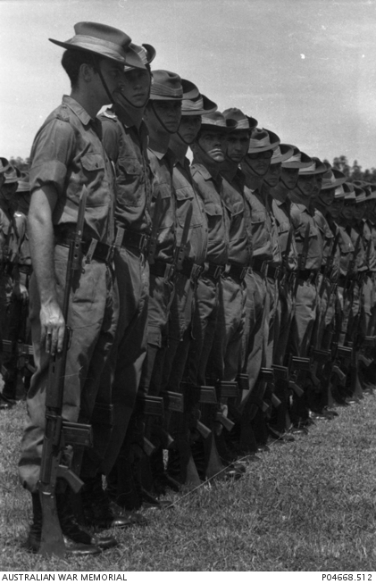 8th Battalion, The Royal Australian Regiment (8RAR) farewell parade ...