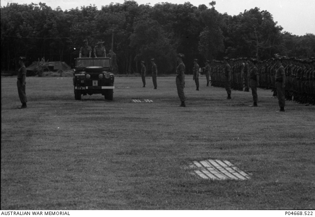 8th Battalion, The Royal Australian Regiment (8RAR) farewell parade ...