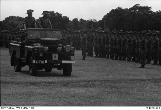 8th Battalion, The Royal Australian Regiment (8RAR) farewell parade ...