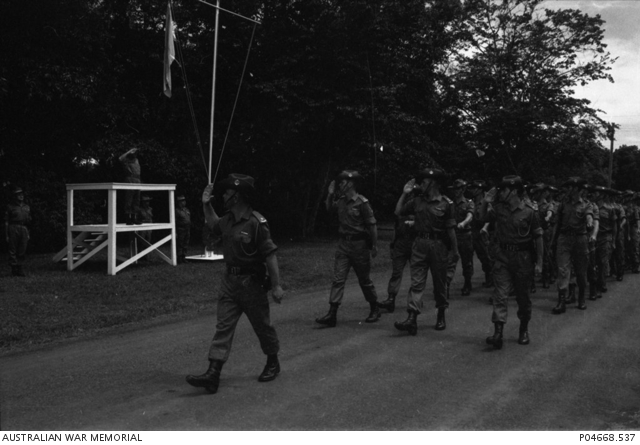 8th Battalion, The Royal Australian Regiment (8RAR) farewell parade ...
