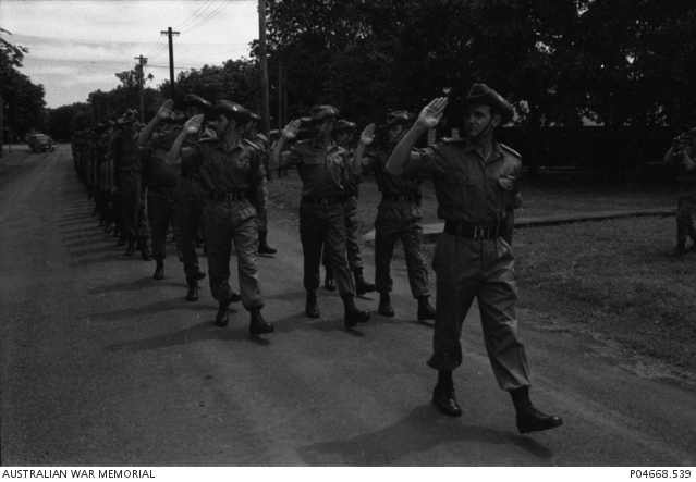 8th Battalion, The Royal Australian Regiment (8RAR) farewell parade ...