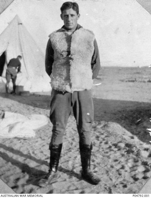Photograph of 2625 Private (Pte) Ronald John (Roy) Ramsay, then with ...