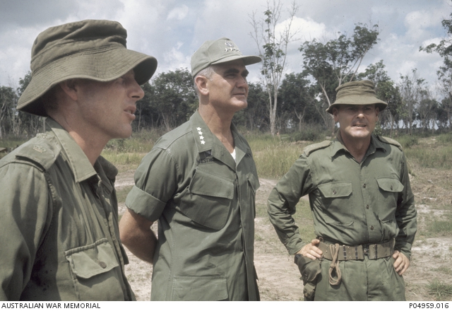 Escorted by officers of the 1st Battalion, The Royal Australian ...