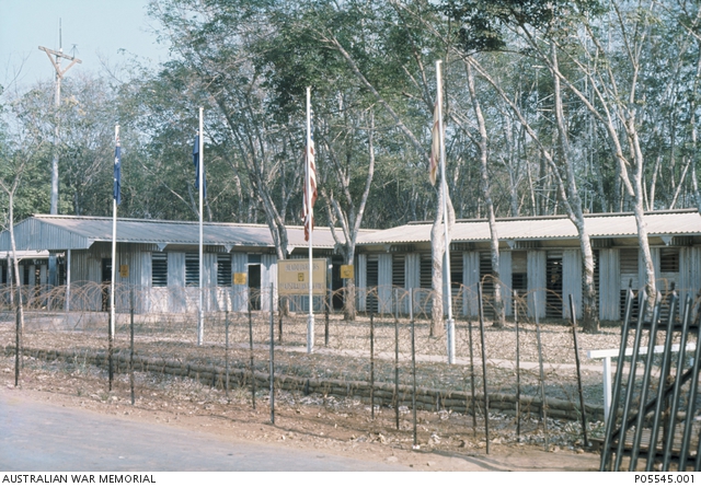 The Headquarters buildings at 1 Australian Task force Base (1ATF ...