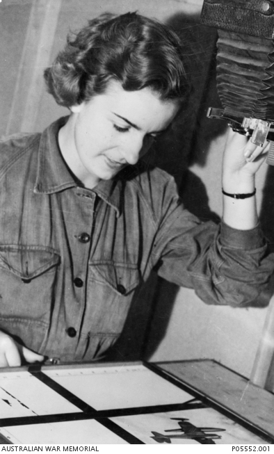 Informal portrait of an unidentified Women&amp;#39;s Australian Auxiliary Air ...