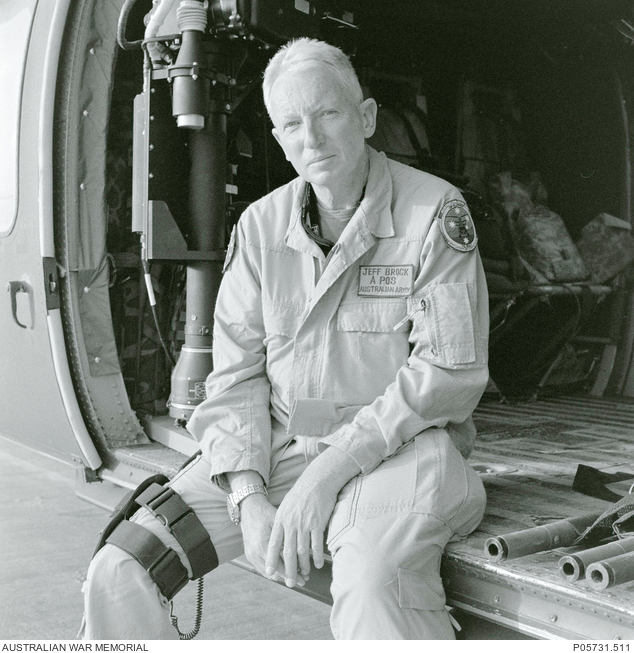 Informal portrait of Colonel Jeffrey Robert Brock, 16th Aviation ...