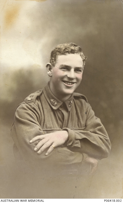 Portrait of Private Errol Sydney Watkins
