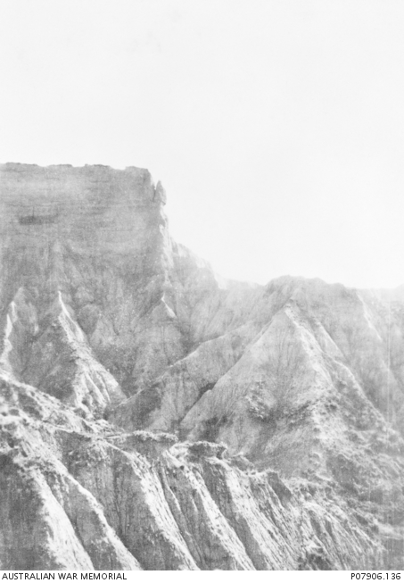 The Sphinx above Anzac Cove. One of a series of photographs taken on ...