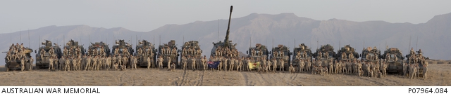 Group portrait of men of the 3rd Battalion, Royal Australian Regiment ...