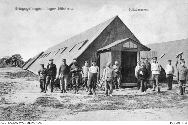 A group of fifteen unidentified prisoners of war (POW), mostly Russians ...