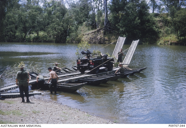 Members of the 2nd Battalion, The Royal Australian Regiment operate a ...