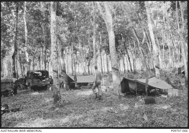 The 6th Battalion, The Royal Australian Regiment (6RAR) establishes a ...