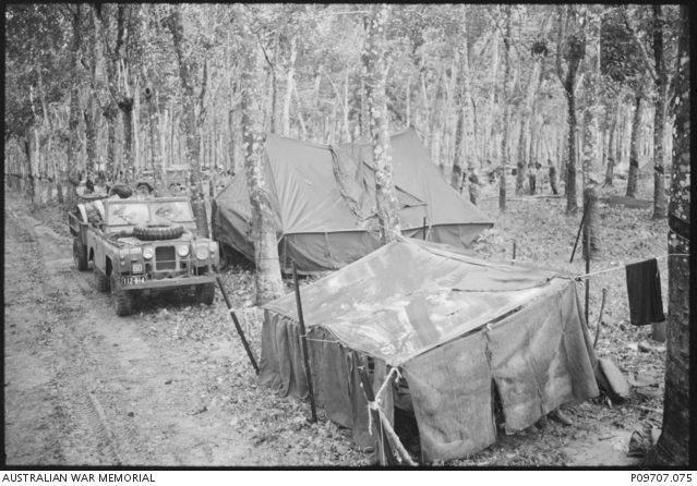 The 6th Battalion, The Royal Australian Regiment (6RAR) establishes a ...