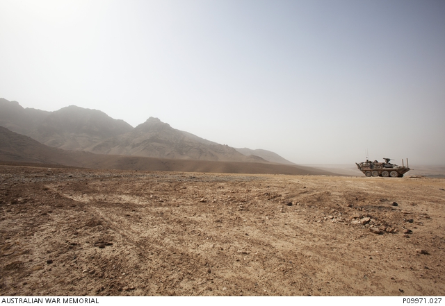 Day 1, Patrol Base Razaq. One of a series of photographs taken by Gary ...