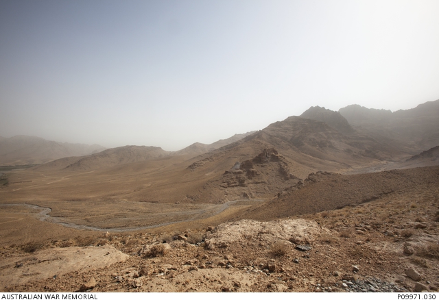 Day 1, Patrol Base Razaq. One of a series of photographs taken by Gary ...