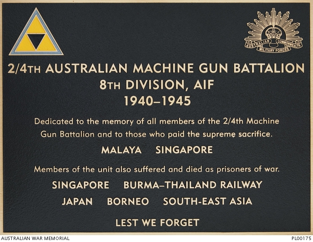 2/4th Australian Machine Gun Battalion | Australian War Memorial