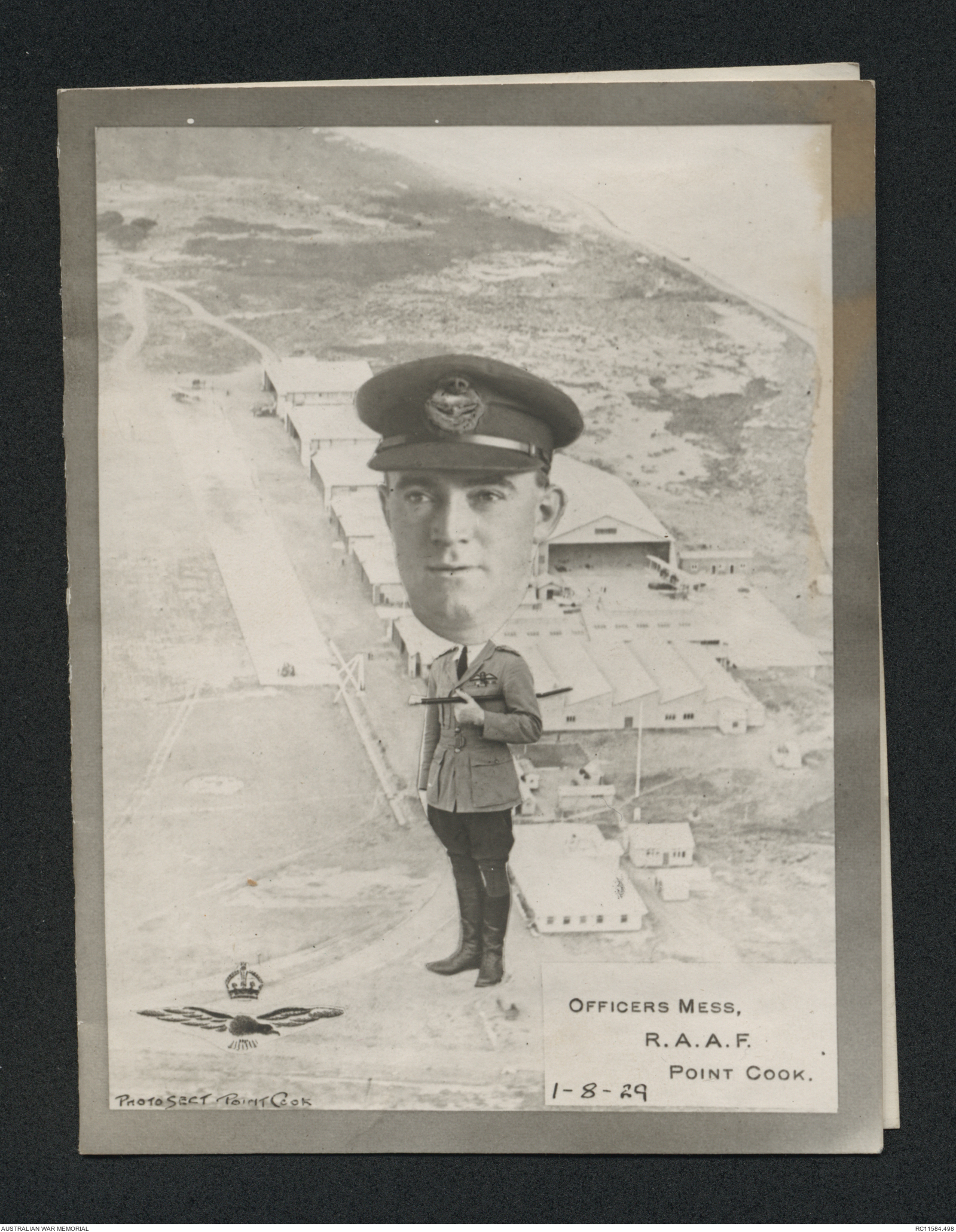 [Menu] Officers Mess, R.A.A.F., Point Cook | Australian War Memorial