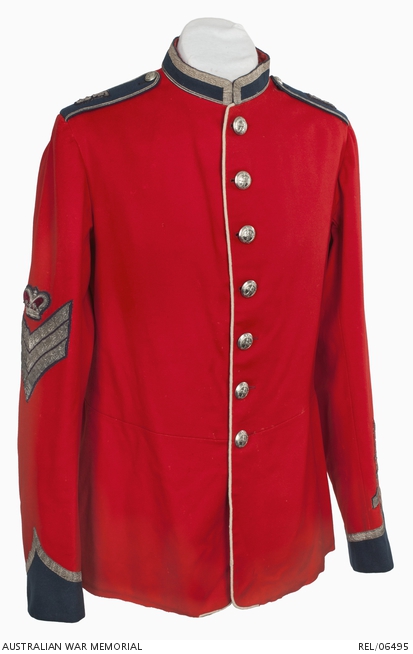 Full dress tunic : 3rd New South Wales Infantry Regiment | Australian ...
