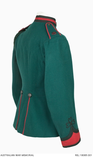 Other rank's service dress tunic : New South Wales Irish Rifle Regiment ...