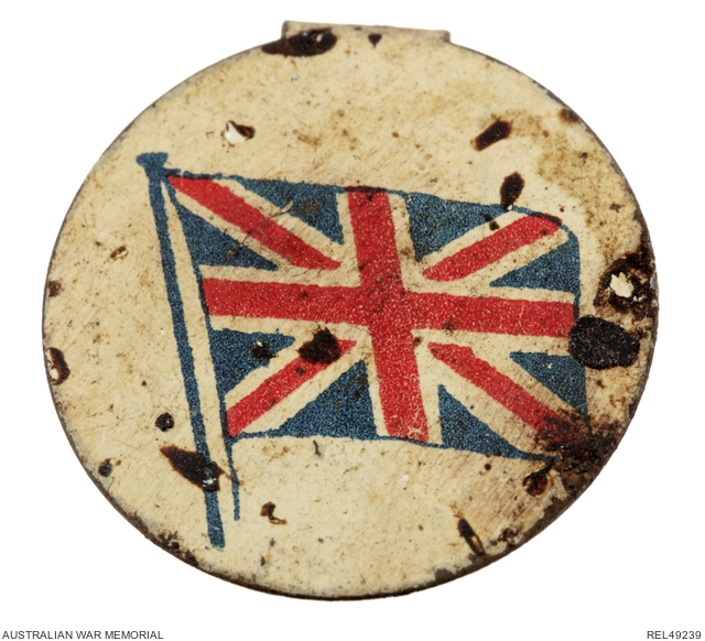 Capstan Cigarettes Union Jack badge : 6277 Private Moss Valentine ...
