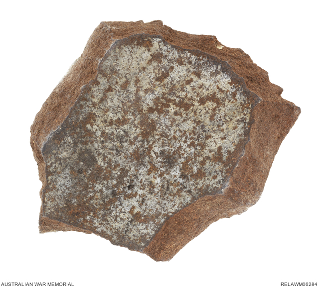 Fragment of a Turkish shell : Major J B St Vincent-Welch, 1 Field ...