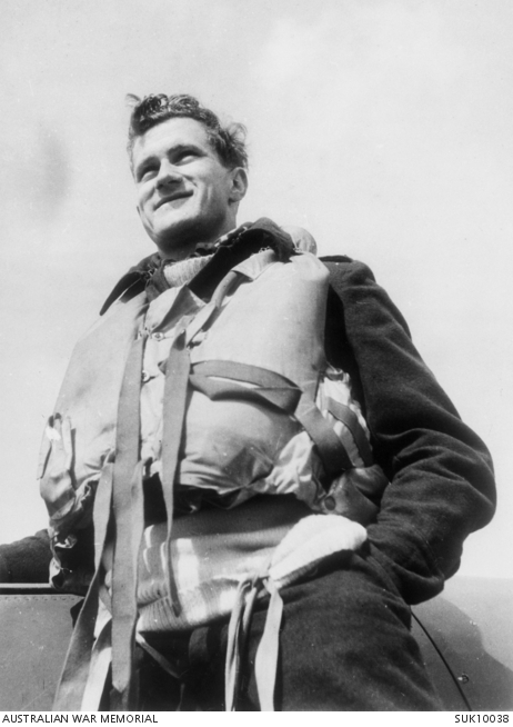 RAF Station, Redhill, England. 403046 Sergeant R. C. Ford, a pilot with ...