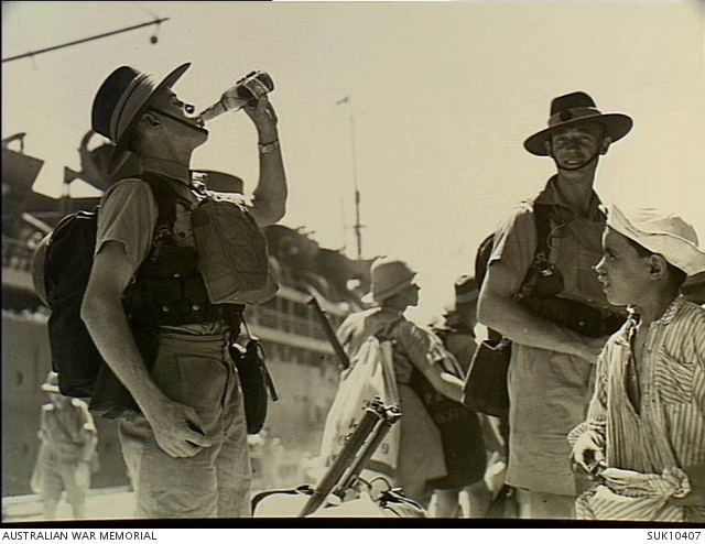 Egypt. C. 1940-09. A complete squadron of the RAAF has arrived at a ...