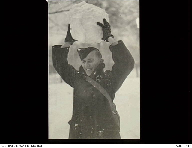 England. C. 1942. Sergeant R. G. Kellow, a RAAF Wireless Air Gunner ...