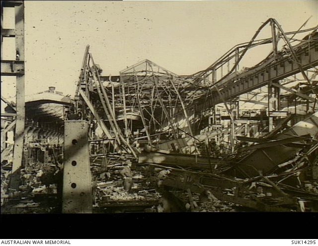 Dusseldorf Germany C 1945 04 A Pattern Familiar To RAF 