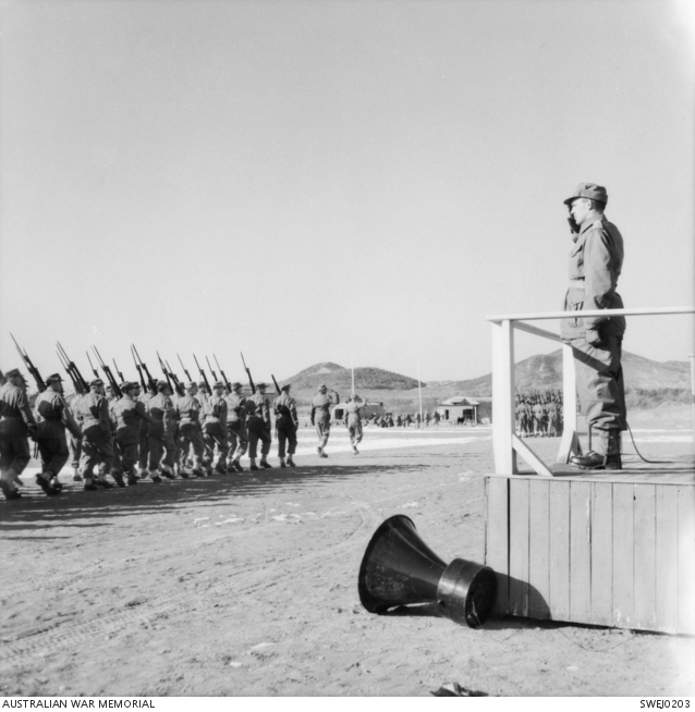 The new Commanding Officer of the 1st Battalion, The Royal Australian ...