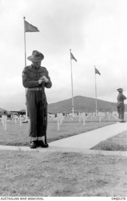 Before leaving Korea, officers and men of the 1st Battalion, The Royal ...