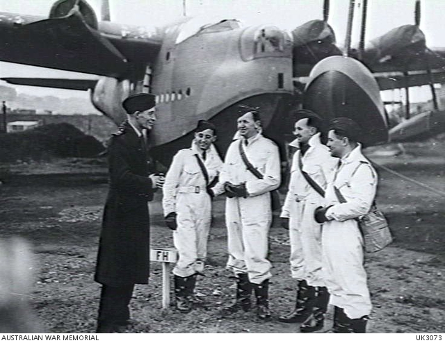 Wales. C. 1939. The first CO of No. 10 Squadron RAAF, Wing Commander ...