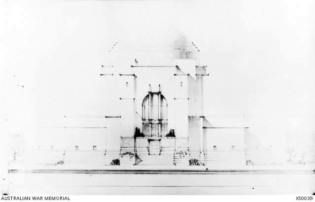 Canberra Act C 1928 Drawing Presented At The Twenty Third Meeting Of The Australian War The Australian War Memorial